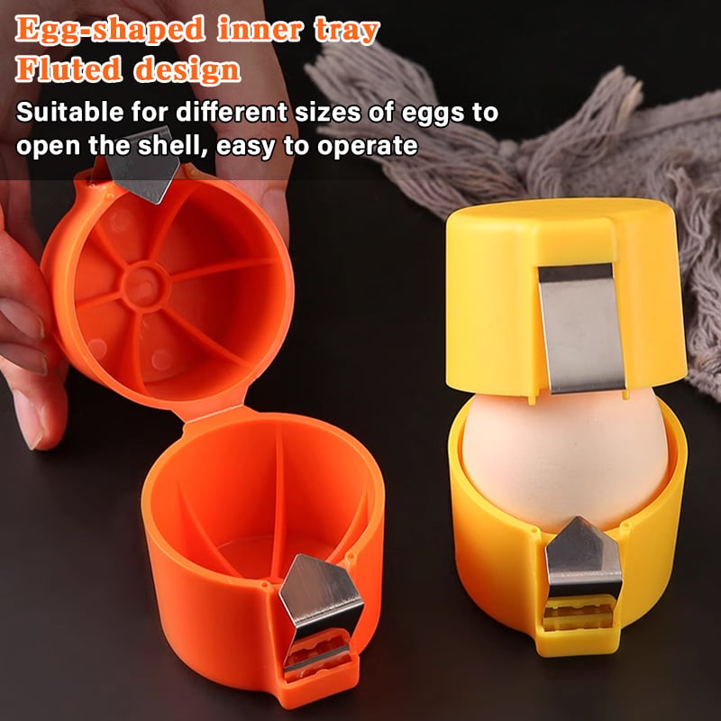 🔥📢📢 Tijdelijke aanbieding❗️❗️ Koop er één, krijg er één gratis! 🍳 Snelle eieropener – open eieren sneller, makkelijker en schoner!🔥