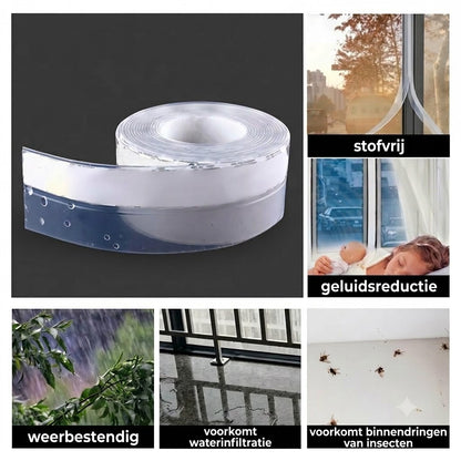 5 m afdichtingsstrip voor deuren – Effectieve bescherming tegen stof, insecten en lawaai