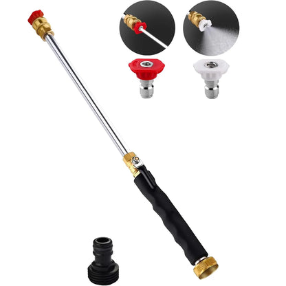Hogedruk Spuitmond voor Tuinslang - Jet Nozzle Power Washer - Voor Auto & Tuin