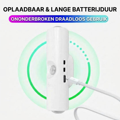 Slimme magnetische sensorlamp met RGB-licht – Oplaadbare bewegingssensorlamp voor kast, trap en sfeerverlichting