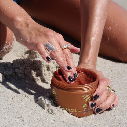 Intensiivisesti ruskettava geeli