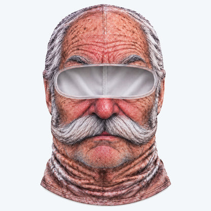Grappig en ultrarealistisch skimasker