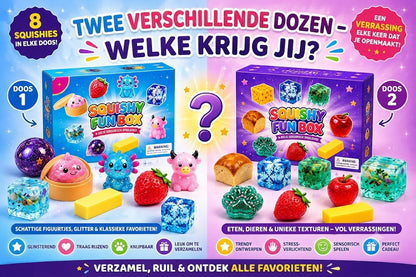 Grappige & Schattige Squishy Box – De Populaire Bestseller in de Magische Mystery Box!