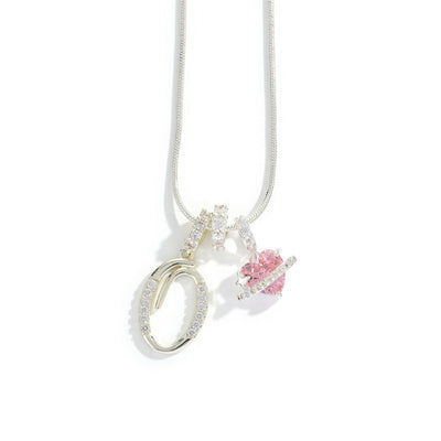 Elegante ketting met hartvormige hanger