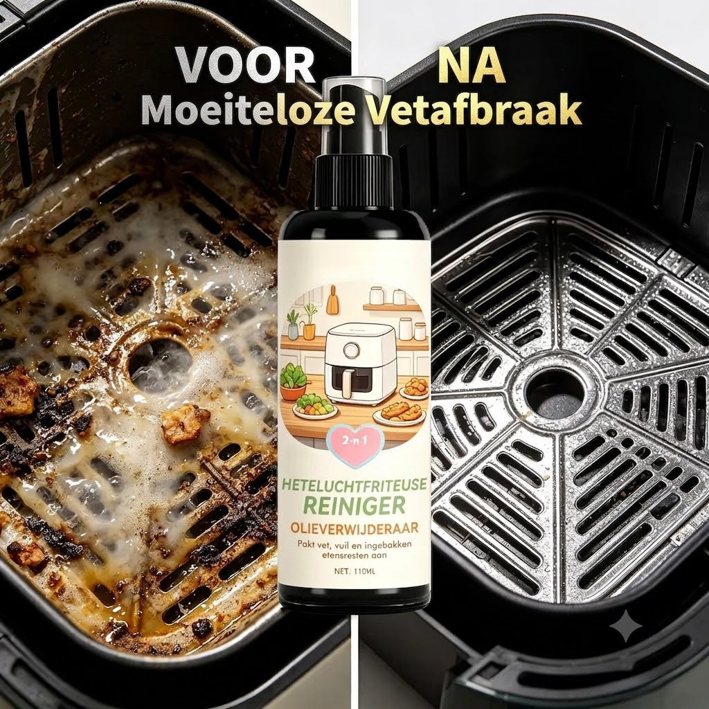 2-in-1 Airfryer Reiniger & Ontvettingsspray