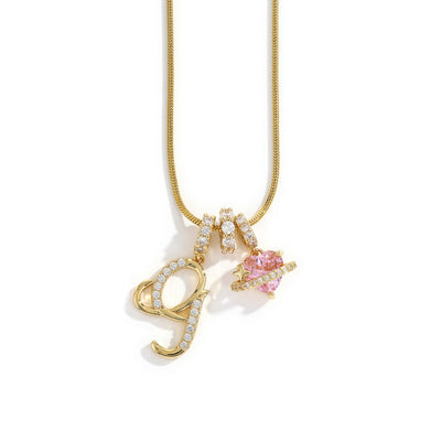 Elegante ketting met hartvormige hanger