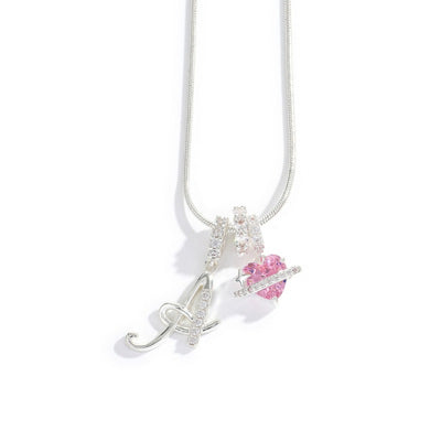 Elegante ketting met hartvormige hanger