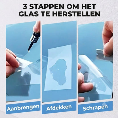 Glas Reparatie Vloeistof - Autoruit Reparatie