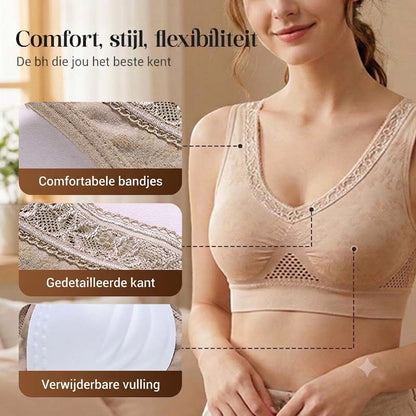 Comfortabele Sluitingsloze Shaping BH – Gemaakt van Puur Katoen