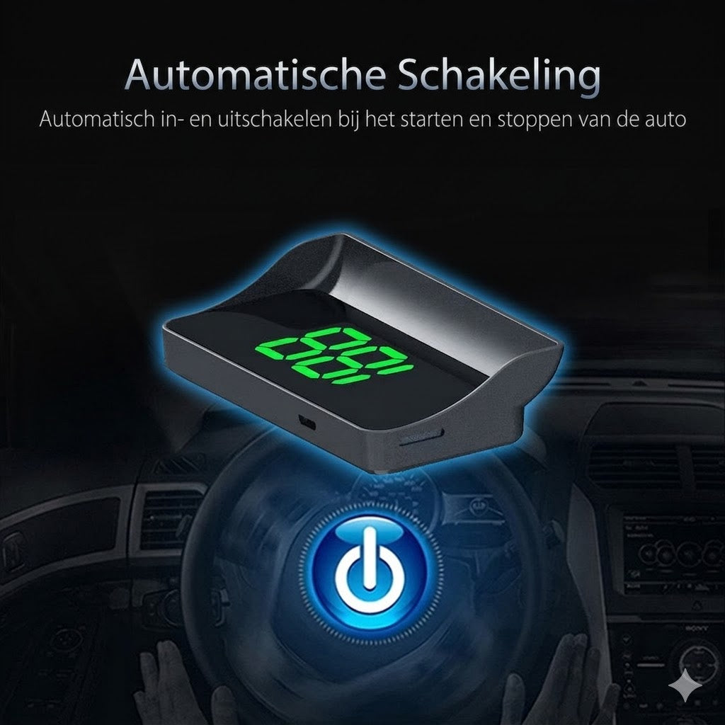 HUD Head-Up Display GPS Snelheidsmeter / Snelheidsdisplay