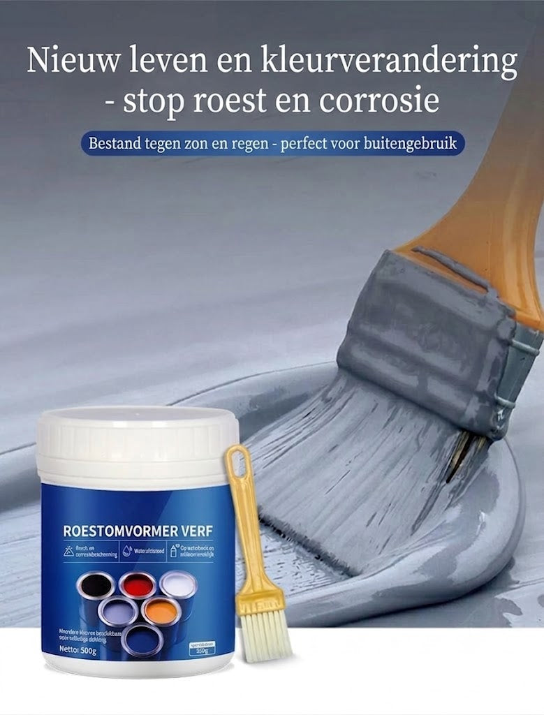 Roestwerende metaalverf op waterbasis