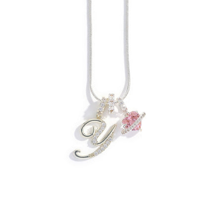 Elegante ketting met hartvormige hanger