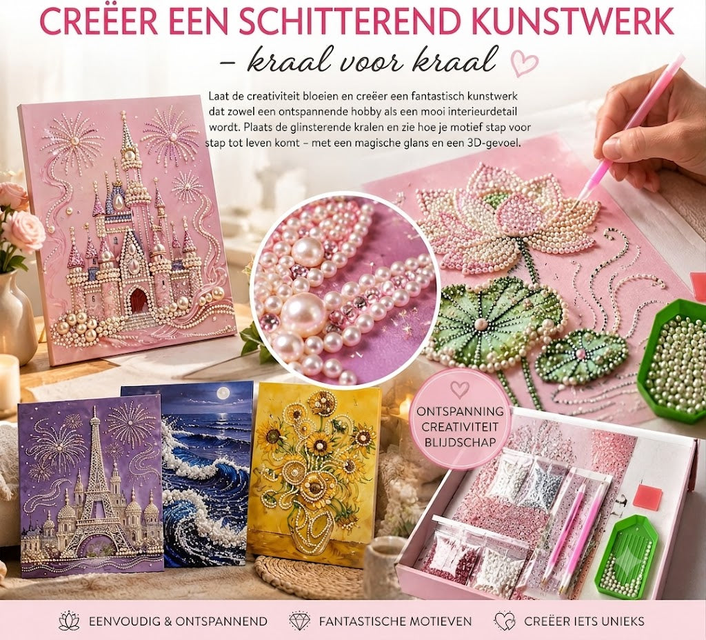 ✨DIY Kralenbord – Keuze uit diverse prachtige ontwerpen✨