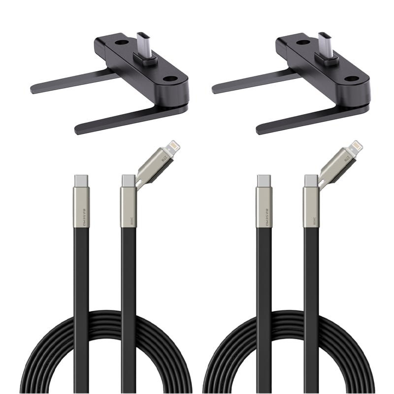 Extreem Krachtige 240W USB-C Kabel - 360° Roterende Kop