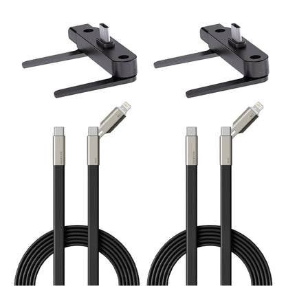 Extreem Krachtige 240W USB-C Kabel - 360° Roterende Kop