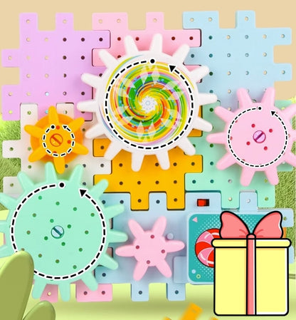 Opettava rakennussarja: sähköiset hammasrattaat