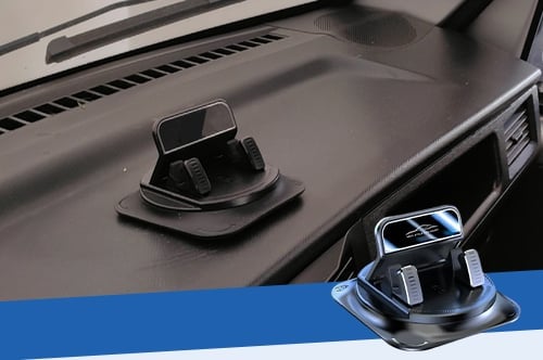 360° draaibare telefoonhouder voor in de auto