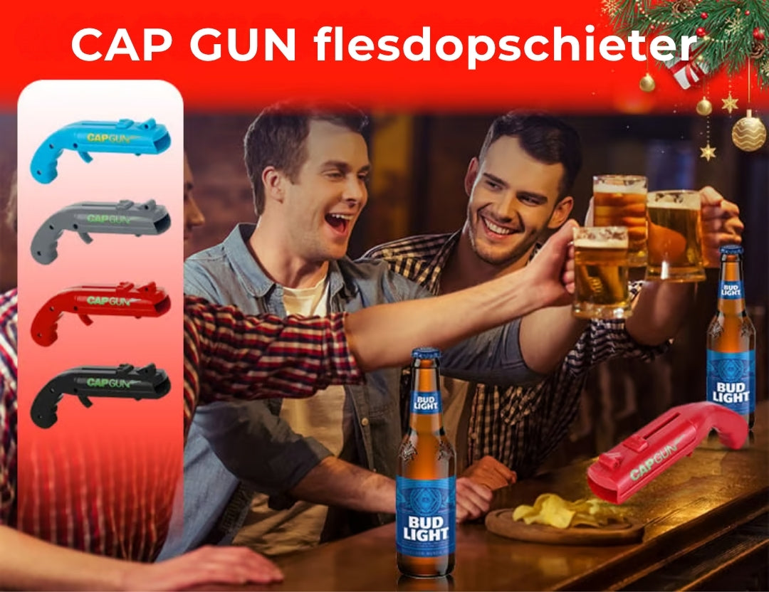 Flesopener Gun - Schietflesopener - De Ultieme Party Tool