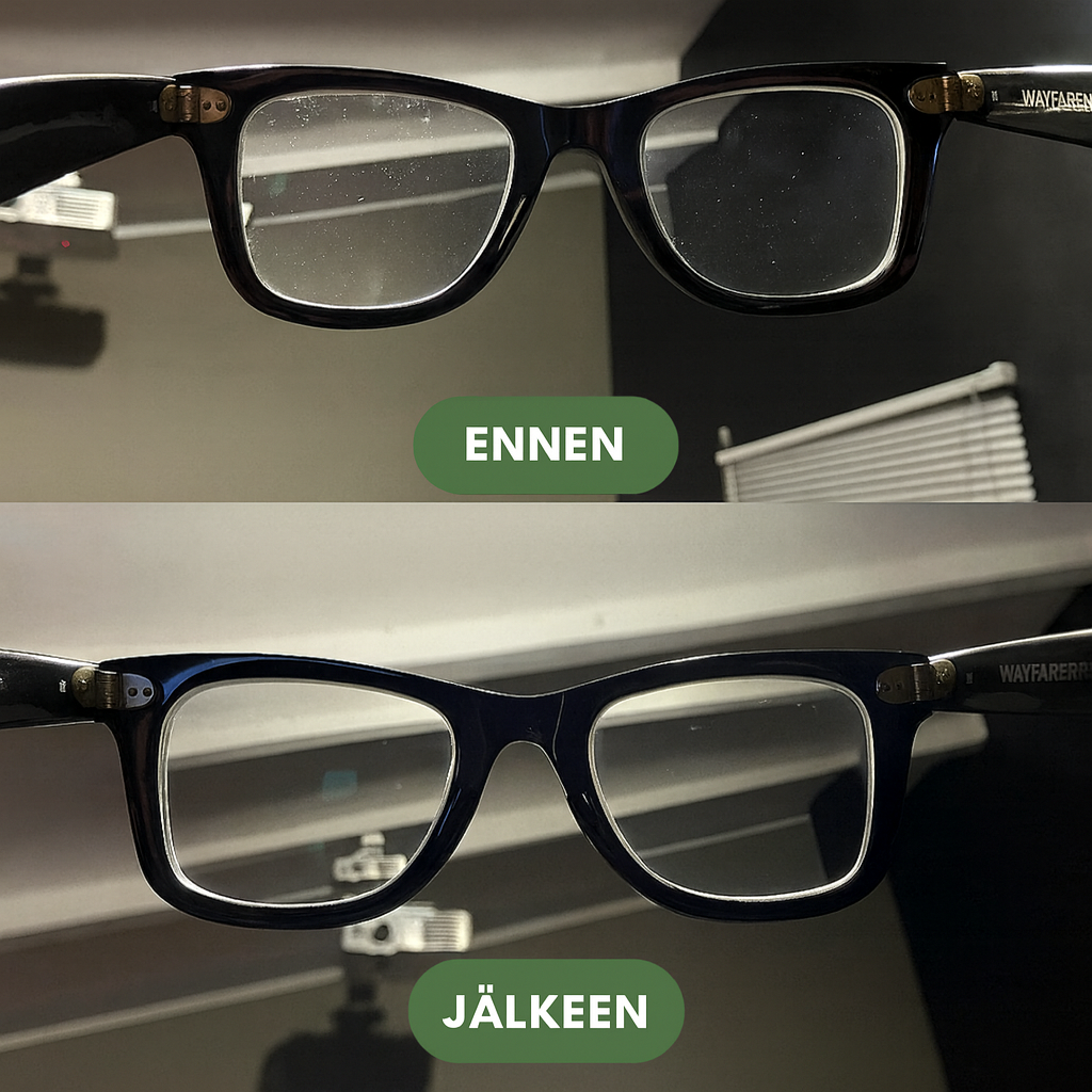 Ultraääninen silmälasien ja korujen puhdistuslaite