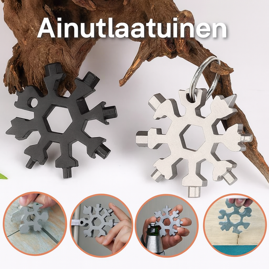 Lumihiutale-monitoimityökalu (18-in-1)