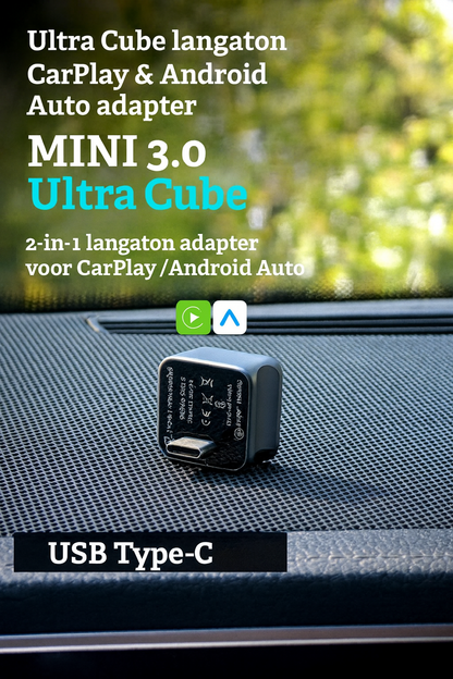 Ultra Cube – Langaton sovitin CarPlaylle ja Android Autolle