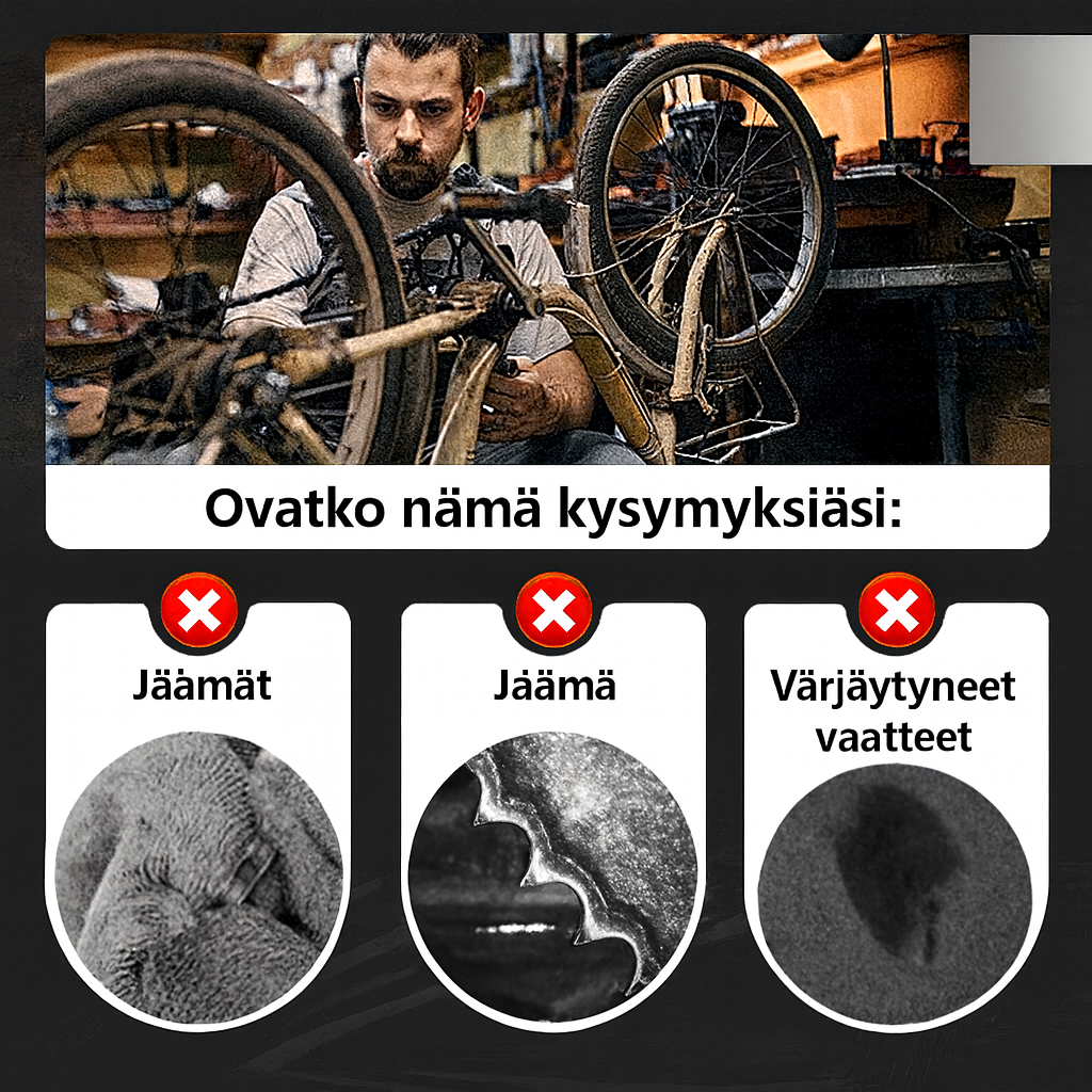 Ammattimainen polkupyörän ketjunpuhdistustyökalu – puhdista ketjusi vaivattomasti!