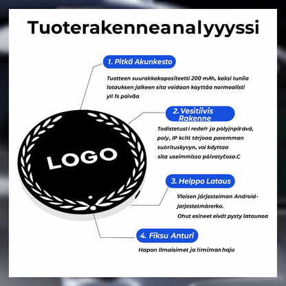 Älykäs RGB-yövalo hämärätunnistimella