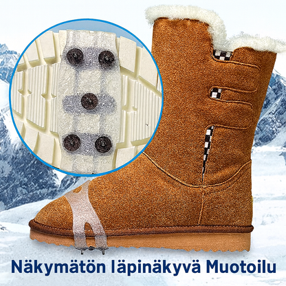 Liukuesteiset kengänpiikit, joissa on 5 nastaa