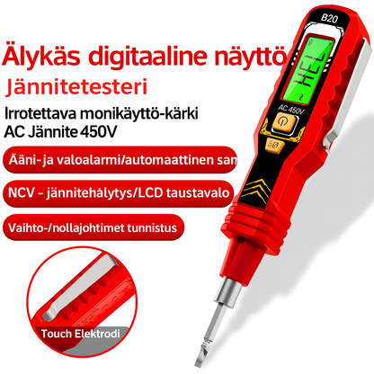 Digitaalinen kosketukseton jännitetesteri (LCD-näyttö)