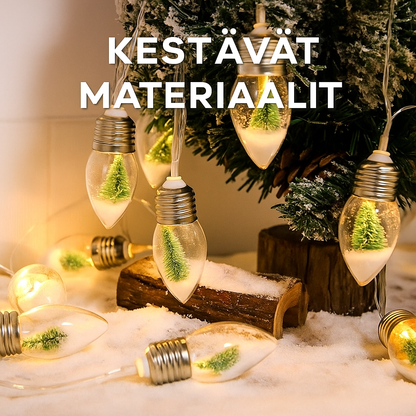 Tunnelmallinen valoketju sisä- ja ulkokäyttöön (lämmin valkoinen)