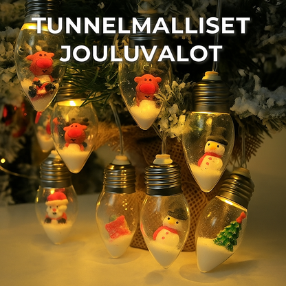 Tunnelmallinen valoketju sisä- ja ulkokäyttöön (lämmin valkoinen)