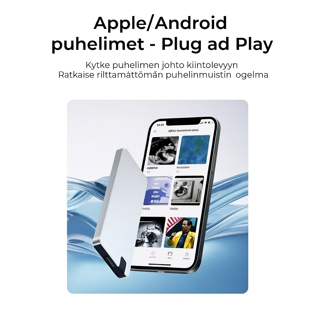 Nopea ulkoinen SSD (USB 3.0)