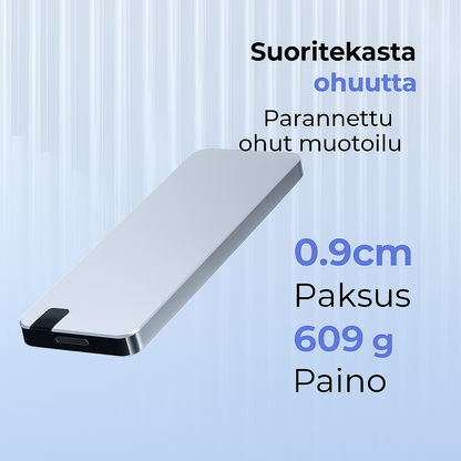 Nopea ulkoinen SSD (USB 3.0)