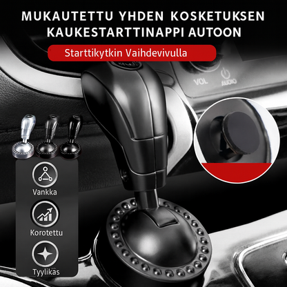 Yhdellä kosketuksella toimiva auton käynnistyspainike