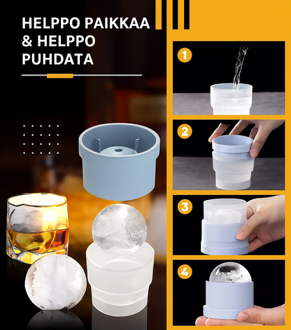 Silikonimuotti jääpalloille