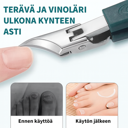Ammattitason kynsileikkuusetti