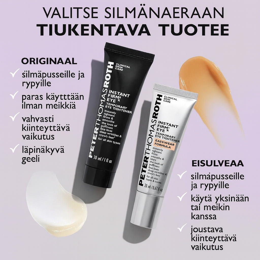 Peter Thomas Roth Instant FirmX – Välitön, tilapäinen silmänympärysihon kiinteyttäjä