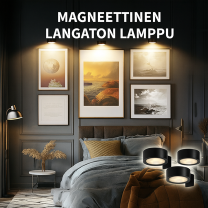 Magneettinen langaton lamppu – 1 setti (3 kappaletta)