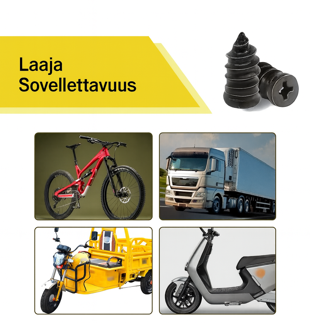 Tyhjiömäiset renkaanpaikkauskumitapit