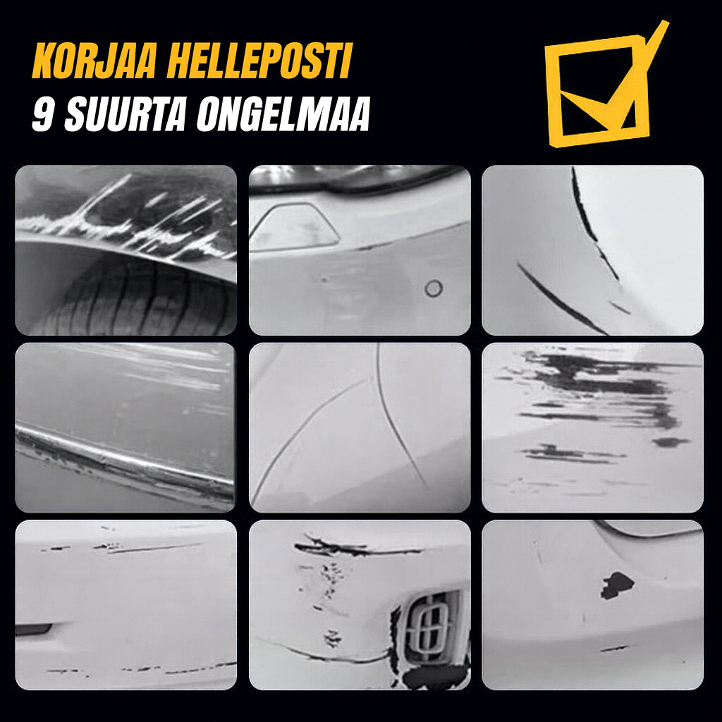 Naarmunpoistosuihke autolle – Sopii kaikille väreille