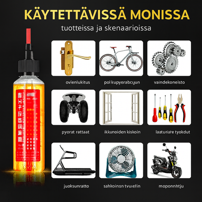 Tehokas voiteluaine – Pitkäkestoinen suoja koneille