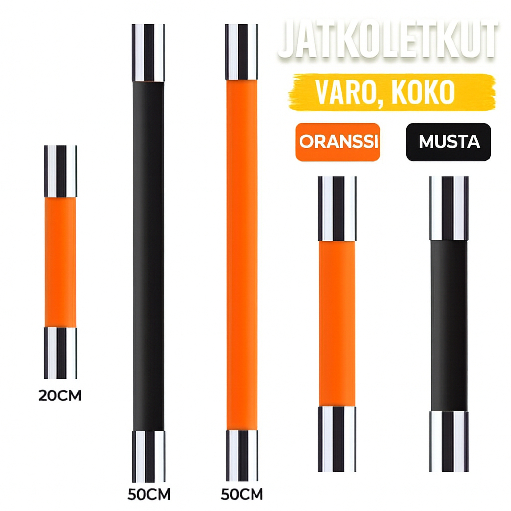 Yleismallinen vaahtolaajennusputki – Kätevä vaikeapääsyisiin kulmiin