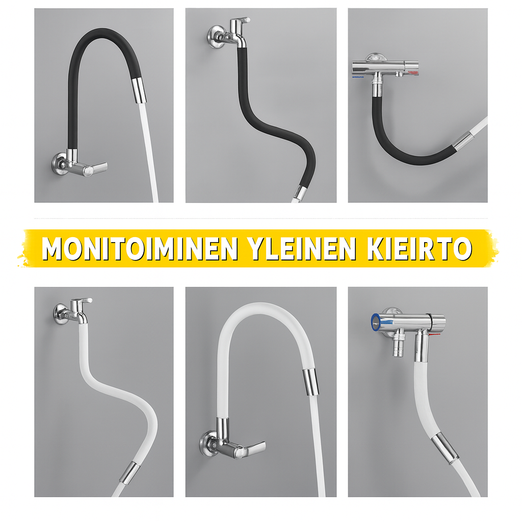 Yleismallinen vaahtolaajennusputki – Kätevä vaikeapääsyisiin kulmiin