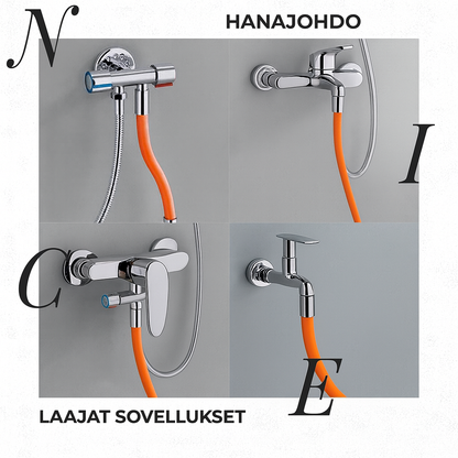 Yleismallinen vaahtolaajennusputki – Kätevä vaikeapääsyisiin kulmiin