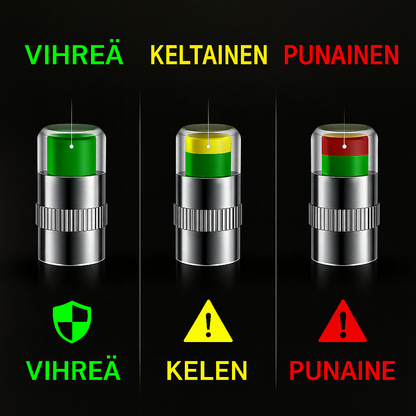 Renkaan venttiili painevalvonnalla – Turvallista ja luotettavaa ajoa