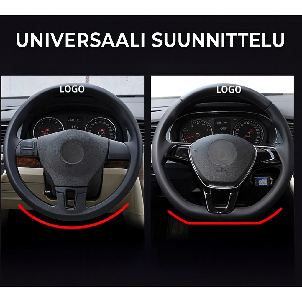 Ylellinen hiilikuituinen rattipäällinen