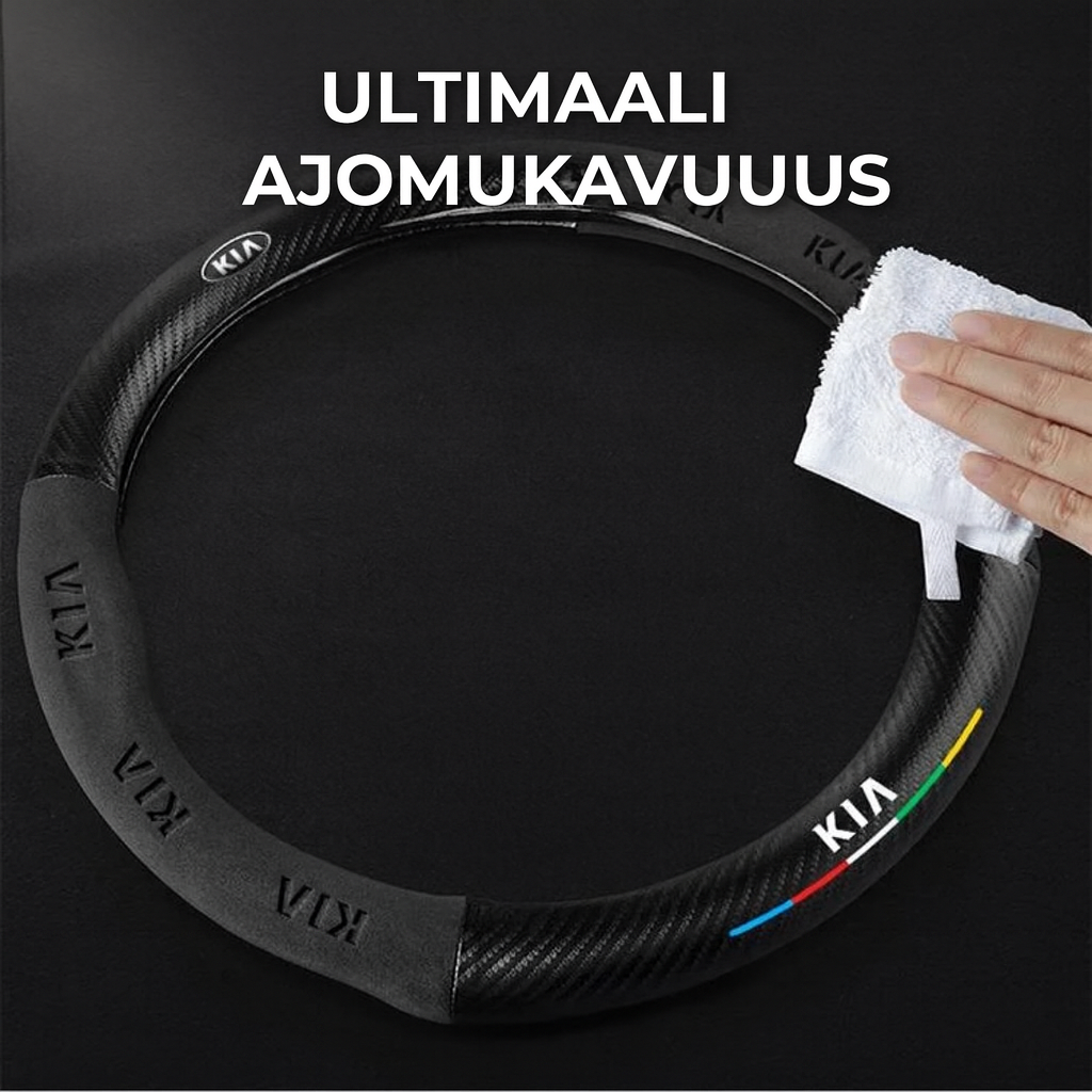 Ylellinen hiilikuituinen rattipäällinen