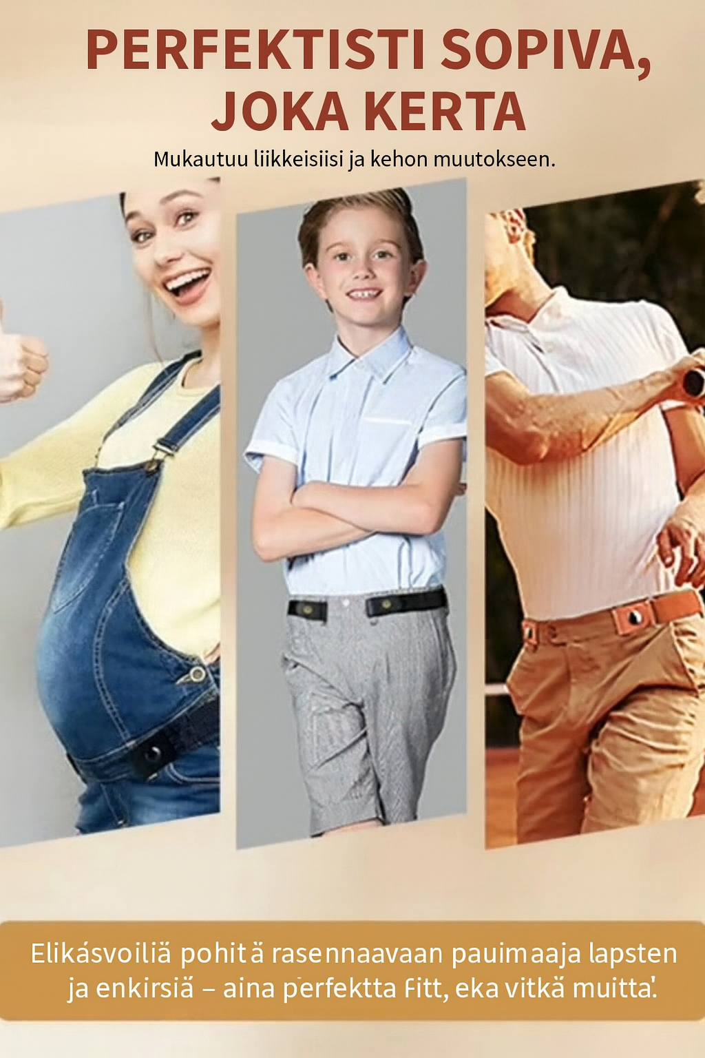 Joustava henkselinvyö