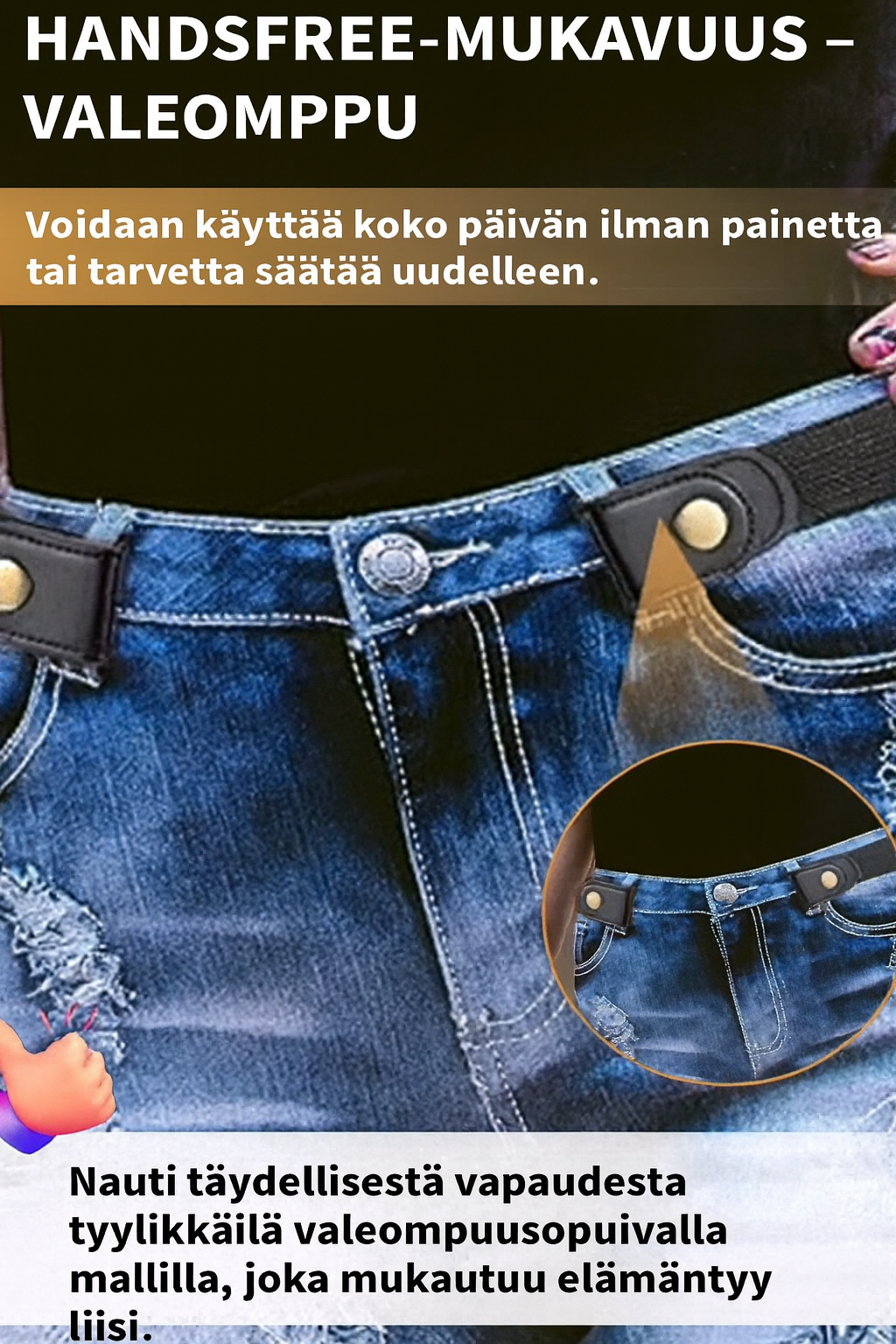 Joustava henkselinvyö