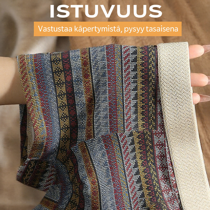 Hengittävät miesten bokserit geometrisella kuviolla – 1 setti (3 kappaletta)